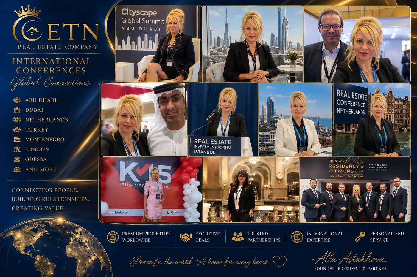 ETN international real estate conferences