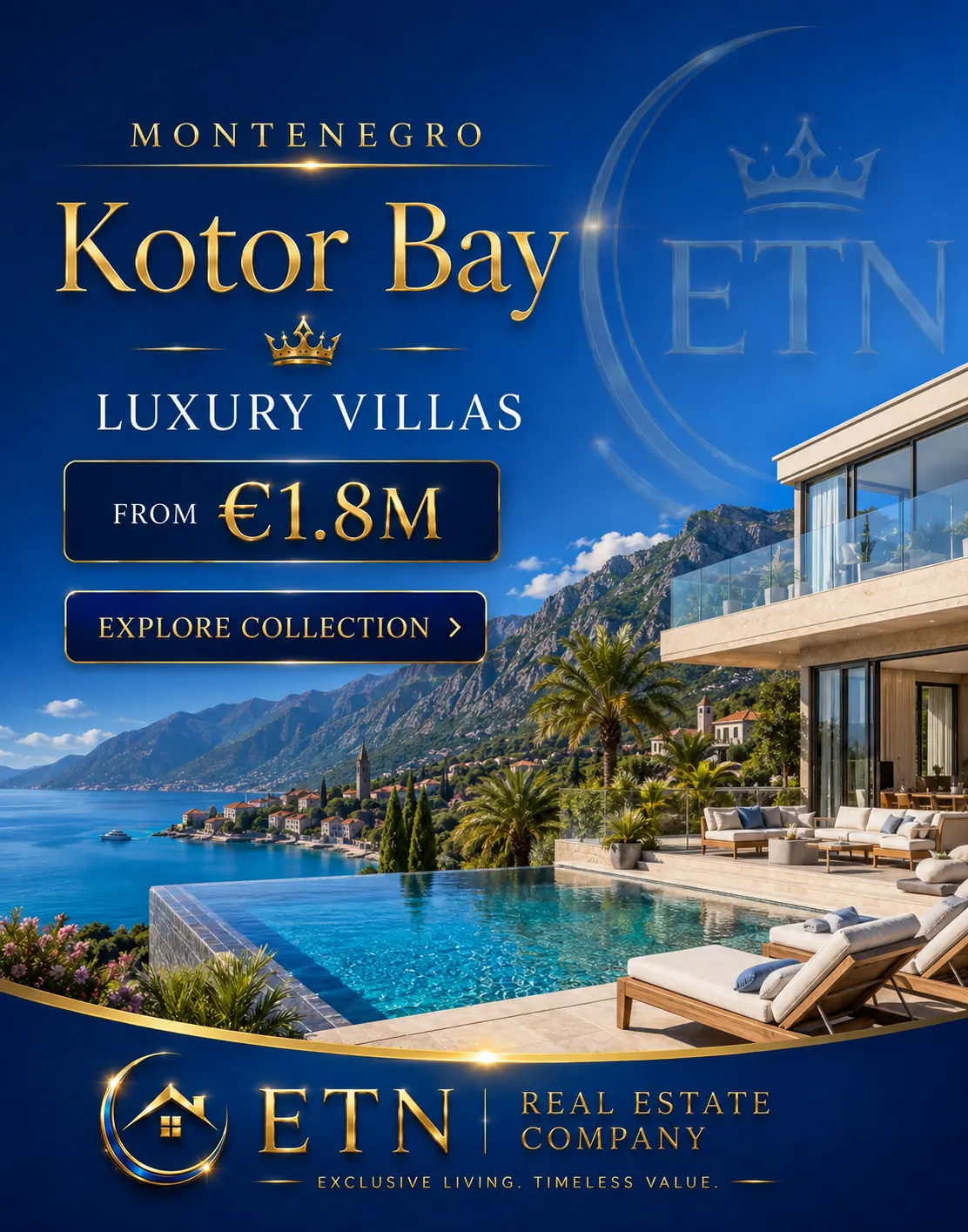 ETN luxury real estate Montenegro