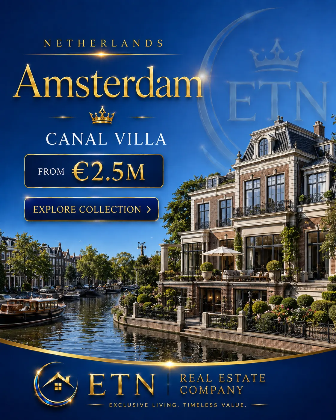 ETN luxury real estate Netherlands