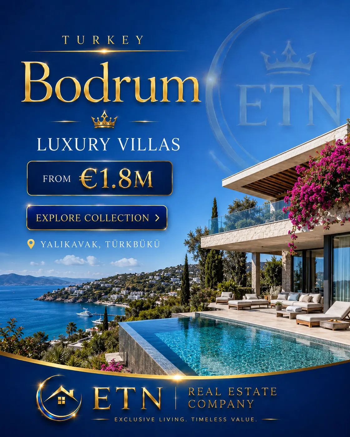 ETN luxury real estate Türkiye